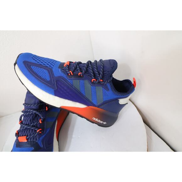 adidas ZX 2K Boost Legacy Blue Tech Indigo size us 6.5 - Picture 8 of 9